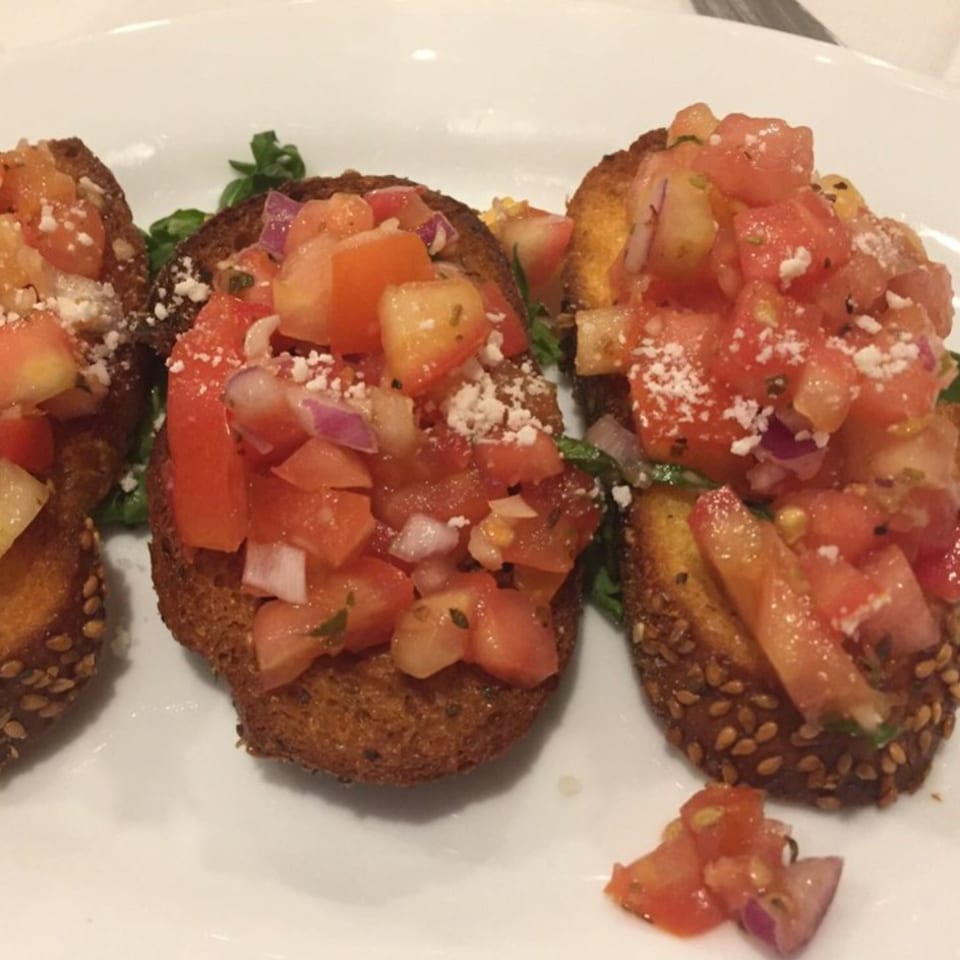 Bruschetta Made Fresh Daily