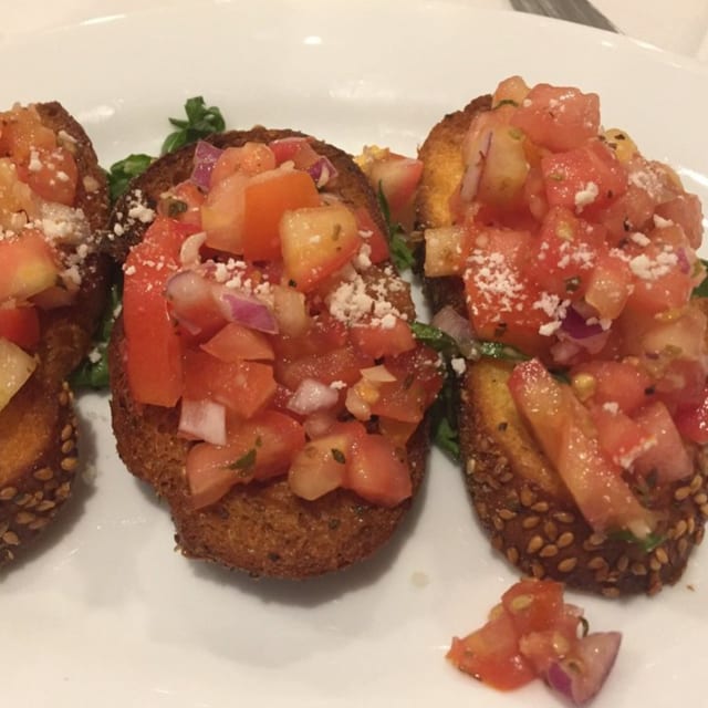 Bruschetta.