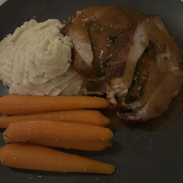 Roasted Pork Chop.
