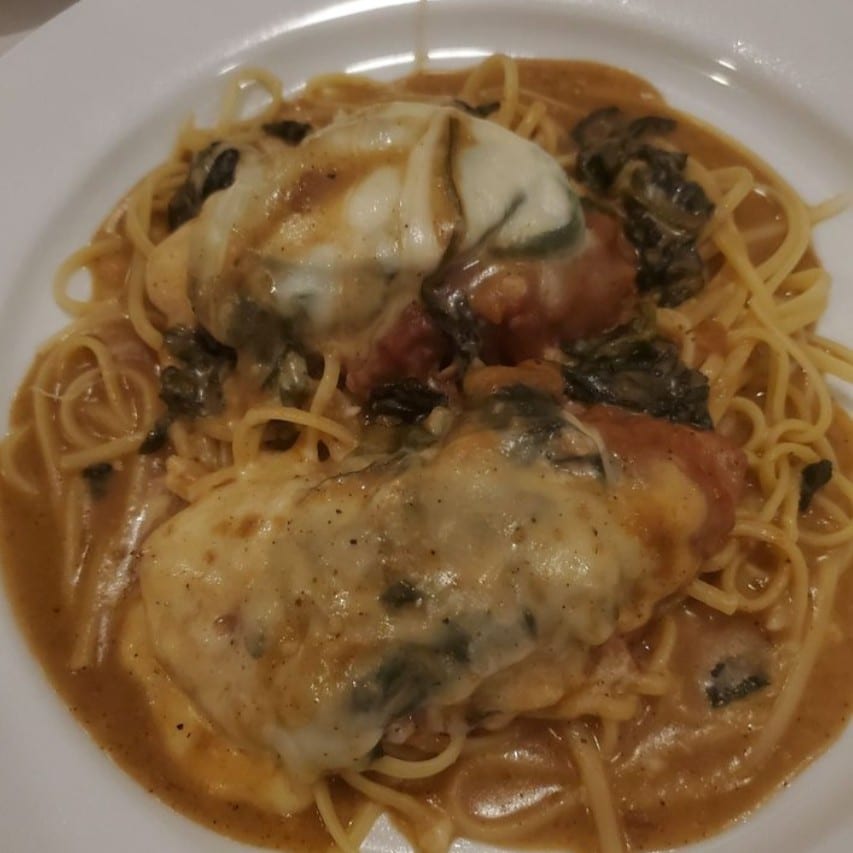 Veal Saltimbocca.