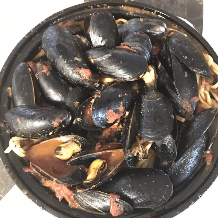 Mussels.
